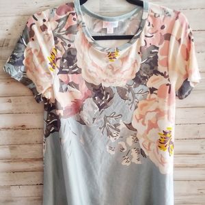 Blue floral XS Melissa (unicorn)